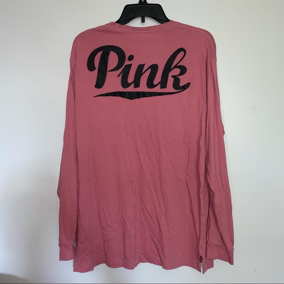 (2) PINK Long Sleeve Shirts - Picture 2 of 7